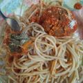 El cooksnap de María Belén vera cuando hizo Albóndigas de lentejas.