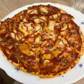 El cooksnap de Débora Cantero Martínez cuando hizo Pizza barbacoa estilo Telepizza.