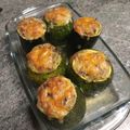El cooksnap de La Jícara cuando hizo Calabacines rellenos de champiñones y queso.
