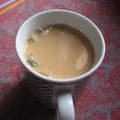 Surya Goyal's cooksnap of when they made Cardamom Milk Tea (Elaichi wali chay).