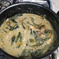 El cooksnap de Sahiian Herrera cuando hizo Rajas con crema.
