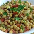 Hina Ibrahim's cooksnap of when they made Chana chat.
