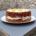 El cooksnap de Toni Martín cuando hizo Tarta de zanahoria y café con nueces caramelizadas.
