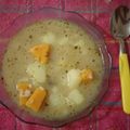 El cooksnap de C4ff3 L4tt3 cuando hizo Sopa de arroz.