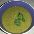 El cooksnap de Alexandra Salazar cuando hizo Crema de acelgas.