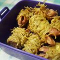 Cooksnap dari aiyooe untuk resep Sosis gulung mie