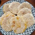 庭秀 的 【超簡單小吃】南瓜煎餅 cooksnap