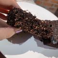 El cooksnap de Leila Lezcano cuando hizo Brownie de avena y cacao.
