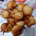 El cooksnap de Julio Alvarez cuando hizo Buñuelos dulces.