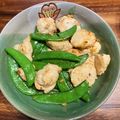 Michelle 的 甜不辣炒甜豆 cooksnap