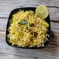 Dr. Pushpa Dixit's cooksnap of when they made Kanda Batata Poha (Maharashtrian Breakfast).