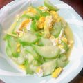Lin Shu Jhen 的 蒜香絲瓜炒蛋 cooksnap