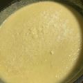El cooksnap de Noelia cuando hizo Crema de coliflor con queso.