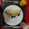 El cooksnap de Ralb cuando hizo Omelette con espinacas y queso panela.