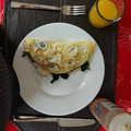El cooksnap de Ralb cuando hizo Omelette con espinacas y queso panela.