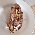 El cooksnap de Ana Barco cuando hizo Tronco de carne picada.