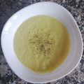 El cooksnap de Vanessa Ruse cuando hizo Gazpacho de pepino y manzana.