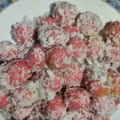 Cooksnap dari bunda marmi untuk resep Klepon ketan isi gula merah