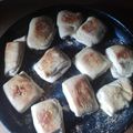 El cooksnap de Maria Laura Graña cuando hizo Cuadraditos con Simple Hojaldre.