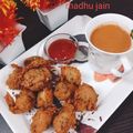 Madhu Jain का कुकस्नैप जब उन्होंने कुट्टू की पकौड़ी (kuttu ki pakodi recipe in Hindi) बनाया था।