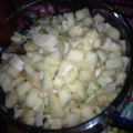El cooksnap de María Alicia cuando hizo Ensalada Waldorf de Apio y Manzana.