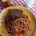 Cooksnap dari Niken Damayanti untuk resep Pasta Topping Saus Terong Tomat