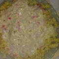 El cooksnap de Toty cuando hizo Salsa blanca con jamón y con gusto a panceta y cebolla.