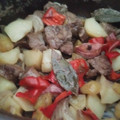 El cooksnap de Carmeta cuando hizo Estofado de ternera.