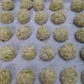 lisa's cooksnap of when they made Zucchini balls by Christina.