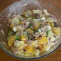 El cooksnap de Mariló cuando hizo Ensalada malagueña.