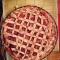 El cooksnap de Licett Hernandez cuando hizo Kuchen de manzanas y mermelada de frutos rojos.