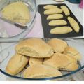 El cooksnap de Maria Cardozo cuando hizo Pan Kesu (Pan con queso).