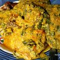 Rafeeah Zirkarnain's cooksnap of when they made Egusi Soup.