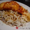 Cooksnap από anniokm στη συνταγή Σολομός με σόγια σως και μέλι