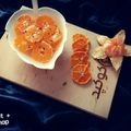کوک اسنپ سارا بعد از امتحان کردن ترشی نارنگی.