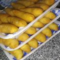 El cooksnap de Angel Prada cuando hizo Empanadas Venezolanas.