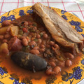 El cooksnap de Eva Parra García cuando hizo Judías pintas con codillo.