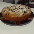 El cooksnap de Alejandra Romaniello cuando hizo Torta integral de manzanas y arándanos.