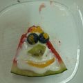 El cooksnap de Anita cuando hizo "Pizza" de Sandía.