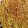 Pooja Lunker का कुकस्नैप जब उन्होंने बेसन का चीला(besan ka cheela recipe in hindi) बनाया था।