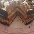 El cooksnap de Ana Isabel Castaño cuando hizo Tarta de yogurt rellena de trufa.