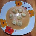 Katalin Márton Cooksnap-ja, amikor elkészítette a(z) Tejfölös krumpligombóc leves receptet.