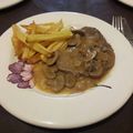 El cooksnap de Yexi Navarro cuando hizo Lomo al Champiñón.