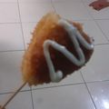 Cooksnap dari Riesty Puspita untuk resep Corndog sosis biasa (simpan Frozen)