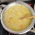 acica Cooksnap-ja, amikor elkészítette a(z) Tárkonyos csirkeragu leves receptet.