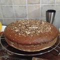 El cooksnap de Mariel Ponce cuando hizo Torta Integral.