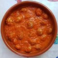 El cooksnap de ISA cuando hizo Caracoles chupaeros con tomate.