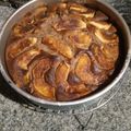 El cooksnap de Paula Remirez cuando hizo Queque de manzanas.
