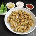 Kajal Sodha's cooksnap of when they made કુંભણિયા ભજીયા (Kumbhaniya Bhajiya Recipe In Gujarati).