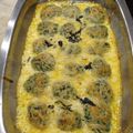 El cooksnap de Laura Correa cuando hizo Malfatti de espinaca.